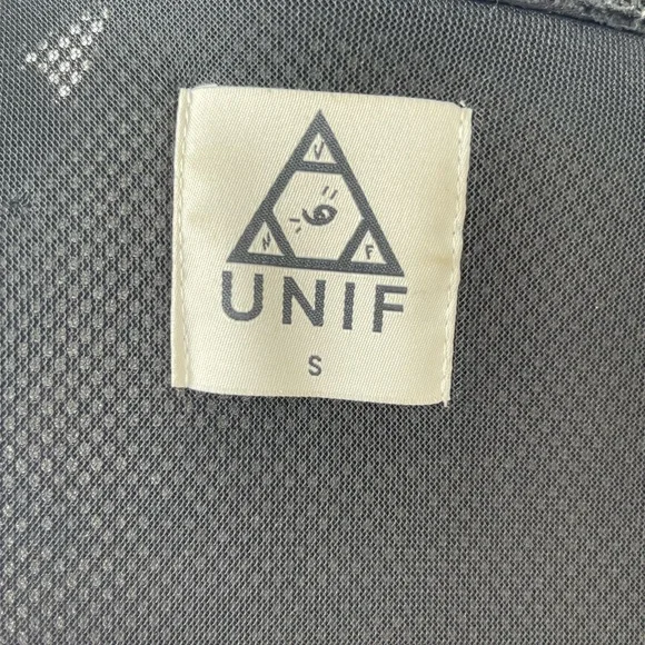 Cropped Mesh Moto jacket UNIF - Picture 11 of 12